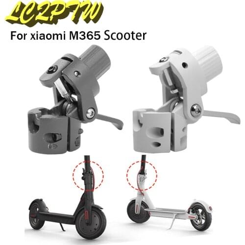 Scooter Tackles Folding Pole Base For Xiaomi M365 Aluminum Alloy M365 Electric Scooter Folding Rod Base Lock Replacement Parts