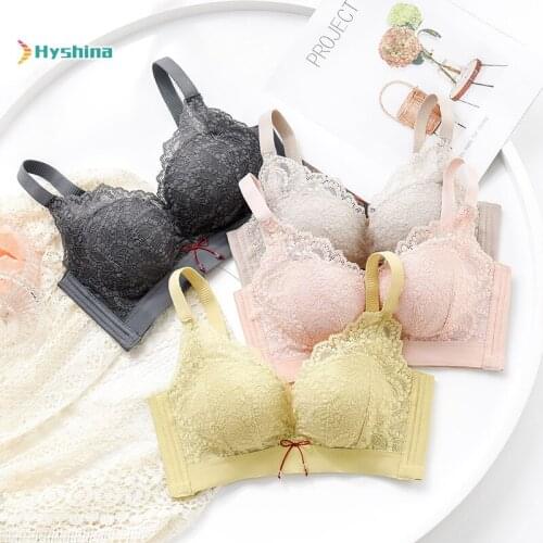 Modal Lace Breathable Bra Without Steel Ring