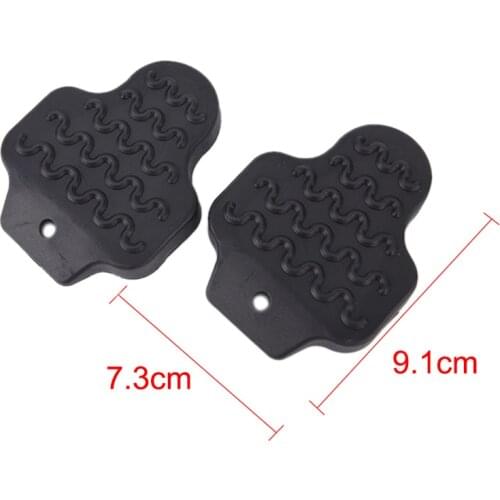 1Pair RC5 System Pedal Cleats Rubber Cleat Covers for Shimano SPD-SLSPD-SL / LOOK KEO / Wellgo RC7 / LOOK Delta / Wellgo