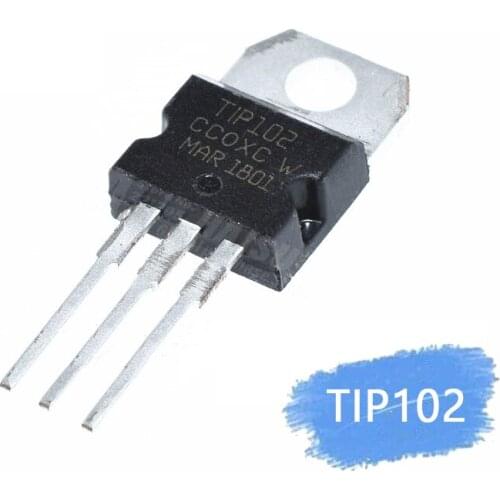 10PCS TIP122 TO-220 Darlington transistor NPN Epitaxial Darl New original fast delivery