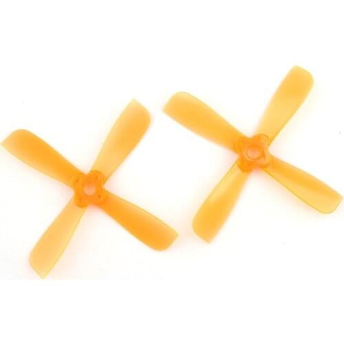 2 Pairs 3035 Pro Propeller 3 inch CW CCW Props 76mm PC Paddle 4 Blade For indoor Brushless FPV Aircraft 5mm Hole F22164/69