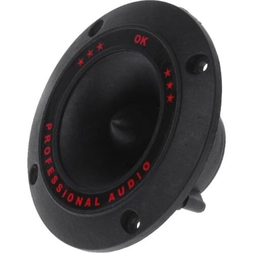 2PCS Piezoelectric Tweeter 3" Speaker Treble Ceramic Piezo Loudspeaker PA/DJ Tweeters Replacement Home Subwoofer DIY