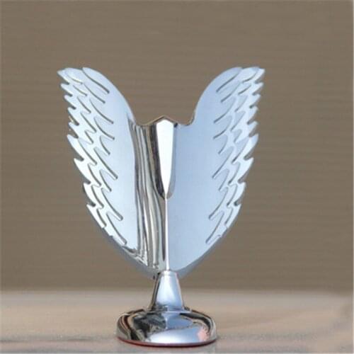 3D Front Car Emblem Sticker Badge Car Accessories With Wing for BMW E46 E90 E60 E39 F30 Kia Optima K5 Mercedes W205 Auto Styling