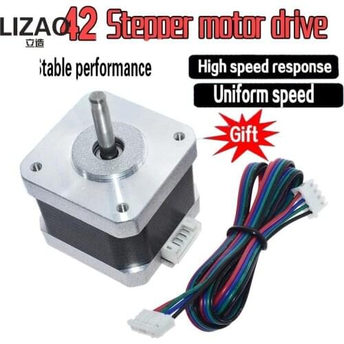 WAVGAT 4-lead Nema17 Stepper Motor 42 motor Nema 17 motor 42BYGH 40MM 1.7A (17HS4401) motor for CNC XYZ