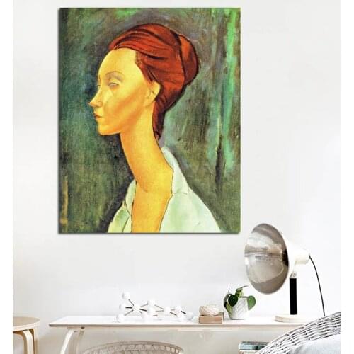 Amedeo Modigliani Canvas Painting Print Living Room Home Decoration Modern Wall Art Oil Painting Posters Pictures Framework