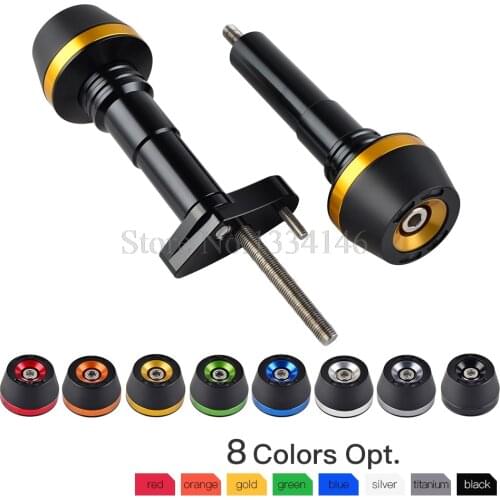 NICECNC Motorcycle Engine Crash Pads Frame Slider Guard Crash Protector For Suzuki SFV650 2009-2016 SV650 2016-2017 SFV SV 650