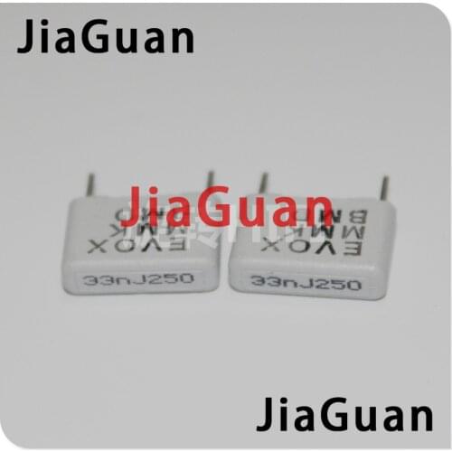 20PCS NEW EVOX MMK 333 250VDC p10mm film capacitor MMK10 33NF audio 333 hot sale 33NJ250 0.033UF 250V