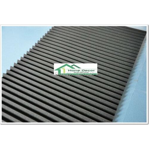 New arrival 2pcs Big size 200*100*5cm acoustic foam Soundproof acoustic panel studio foam EMS shipping 42.8 Square feet