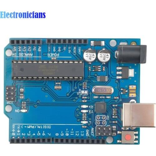 ATmega328P Development Board Module CH340G CH340 Board ATMEGA16U2 Buzzer Microcontroller 3.3V 5V DC For UNO R3 ONE