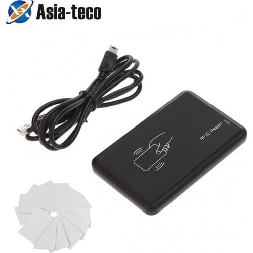 USB Port 125Khz RFID Reader EM4100 TK4100 USB Proximity Sensor Smart Card Reader no driver for Access Control