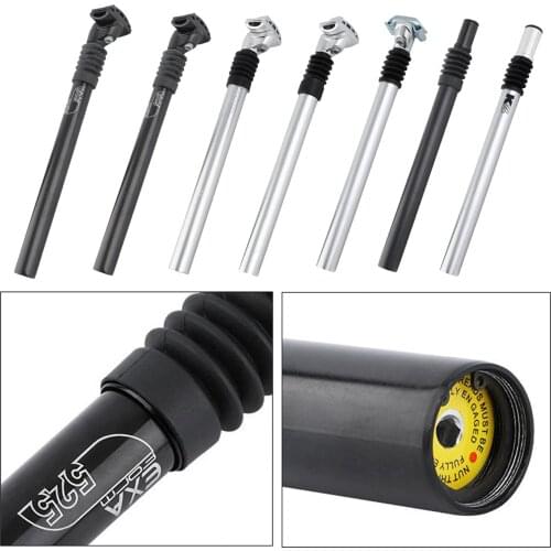 Bike Seat Posts Bike Seatpost 27.2 31.6 Alumium Adjustable Seatpost for MTB Road Bike Mountain Bike Fixed Bike Seatpost