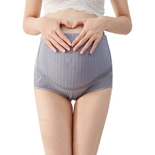 Women High Waist Pregnant Woman Underwear Pregnant Breathable Female Underwear Underwear Clothes for Pregnant Pregnancy Briefs