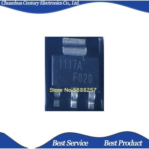 10 Pcs/Lot LD1117ASTR 1117A SOT223 New and Original In Stock