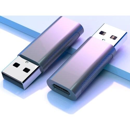 USB Type C OTG Adapter Type-C USB 3.0 Male to USB C Female OTG Data Adapter Converter Cable Adapter for Mobile Phones Laptops