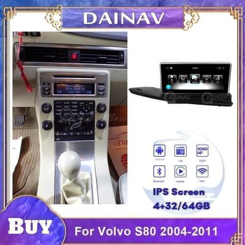 Touch Screen Android Car Radio 2 Din GPS Navigation For Volvo s80 2007 Car Multimedia DVD Player Auto Radio Tape Recorder