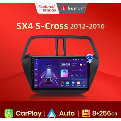 Junsun Car Radio Multimedia For Suzuki SX4 2 S-Cross 2012 - 2016 Android 10.0 Stereo Video Player Navigation GPS NO 2 din dvd
