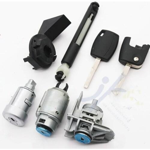Auto Car Left door lock cylinder for Ford focus 2005-2013 full set door lock cylinder ignition lock