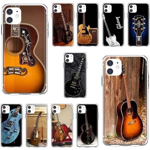 Phone Case Musical-instruments-Gibson-Guitar For Huawei Nova 2 2i 3 3i Y3 Y5 Y6 Y7 Y9 Prime 2015 2016 2017 2018 2019