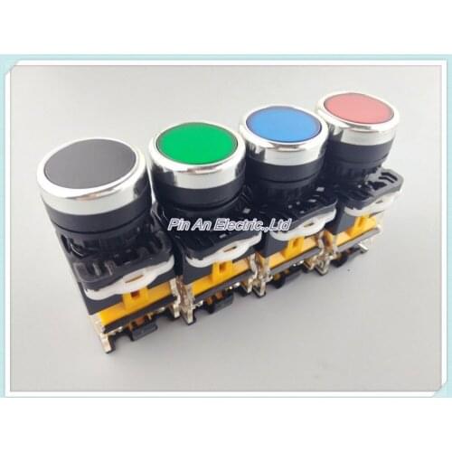 LA38-11BN Button switch automatic reset LA38-11(1NO 1NC) color (Red /Green /yellow/ Blue /Black)