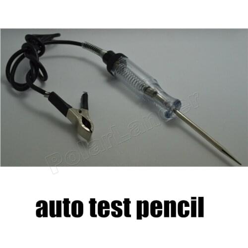 Good quality 12V DC free shipping car spring wire test pencil Tester automobile maintenance tools circuit test tool