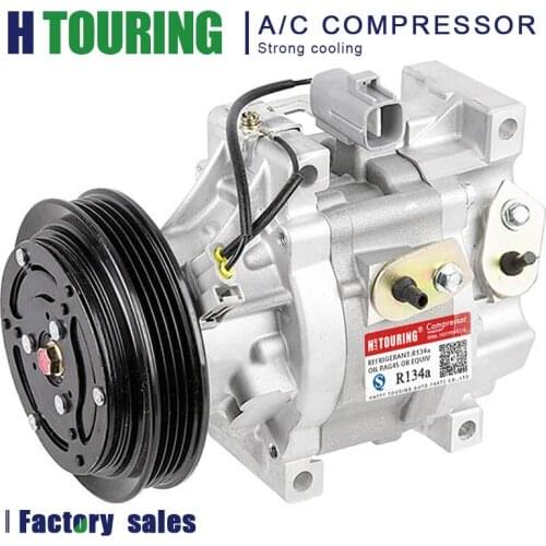 SCSA06C AC Compressor for Toyota Echo 2000-2003 88320-52010 8832052040 447220-6068 447220-6250 447220-6254 4472206255 4421002001