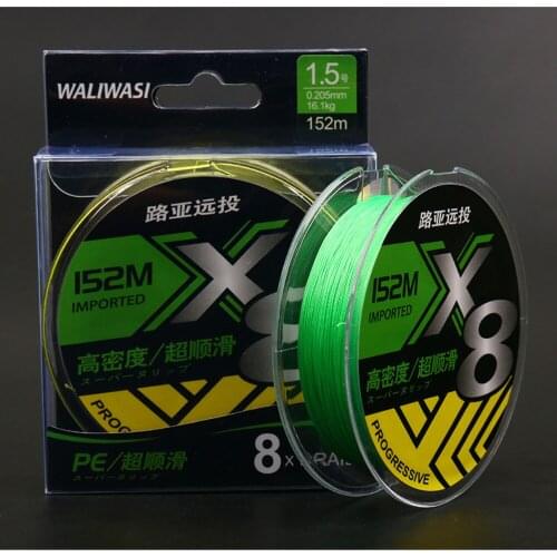 PPGUN 100m 8 Strand PE Braided Fishing Line 14.99-95.68 LB Super Strong Multifilament Fishing Line for Carp Fishing Tackle Pesca
