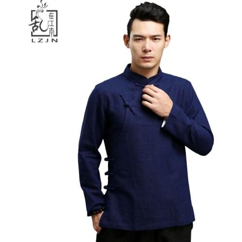 Мужские классические рубашки LZJN China At AliExpress