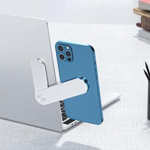 Multifunctional Extension Bracket Metal Aluminum Alloy Mobile Phone Magnetic Holder Stand For Laptop PC Office Live Streaming