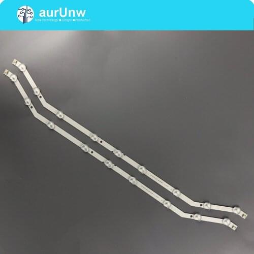 New kit) 2pcs 9LEDs LED backlight strip Replacement for Samsung D3GE-320SM0-R2 BN64-YYC09 BN96-27468A LM41-00001R 2013SVS32