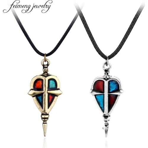 Anime Ao no Exorcist Necklace Exorcist Yukio Okumura Badge 2 Colors Pendant Necklaces For Women Men Fashion Jewelry Accessory