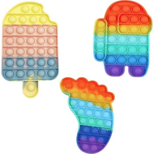 Anti-rodent Pioneer Desktop Intelligence Silica Gel Toys Kid Cartoon Stress-relief Desktop Interactive 3PCS Set Toys Gifts