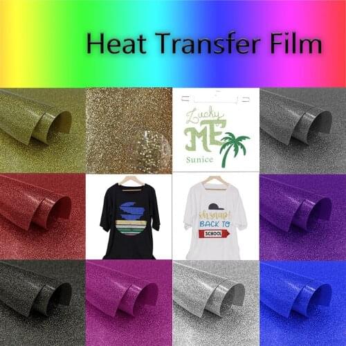 Heat Transfer Vinyl For Fabric Film DIY Clothing Film Sticker Silhouette Paper Art Printing On Vinyl Heat Transfer Roll 20*25CM
