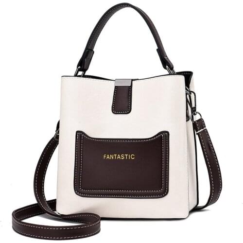 Vintage Luxe Handtassen Pu Lederen Crossbody Tassen Voor Vrouwen 2021 Nieuwe Schoudertas Mode Portemonnees Emmer Zakken