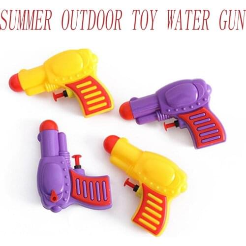 1pcs Childrens Toy Water Guns Mini Transparant Squirt Water Gun Kids Summer Outdoor Fight Beach Blaster Toy Pistol Fight Toy