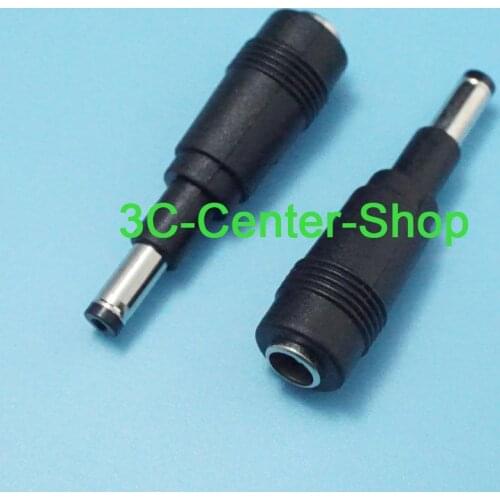 1 PCS For HP 5.5 x 2.1 mm female to 4.8 x 1.7 mm male DC Power Connector Adapter Converter 5.5*2.1 to 4.8*1.7 mm Long