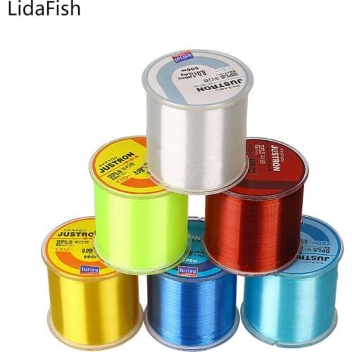 500M Nylon Fishing Line Japanese Durable Fluorocarbon Monofilament Sinking Line Carp Fishing 6.17-38.6LB