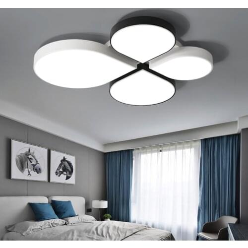 White Black LED ceiling lighting ceiling lamps for the living room bedroom chandeliers Ceiling for the hall modern ceiling lamp