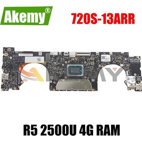 For Lenovo 720S-13ARR laptop motherboard HD4GFP NM-B441 with CPU R5 2500U 4G RAM tested 100% working FRU 5B20Q59366 Mainboard