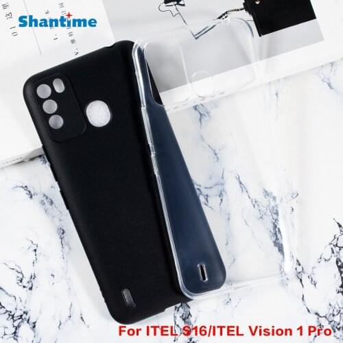 For ITEL S16 Gel Pudding Silicone Phone Protective Back Shell For ITEL S16 Pro ITEL Vision 1 Pro Soft TPU Case