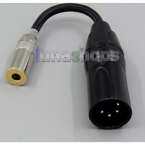 LN006060 4pin xlr Male to 4.4mm female audio adapter Converter cable for Sony PHA-2a TA-ZH1ES NW-WM1Z NW-WM1A