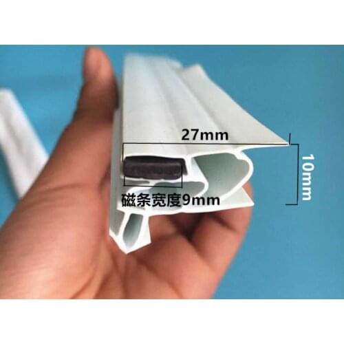 Refrigerator special magnet sealing strip 2 m PVC rubber refrigerator door sealing strip