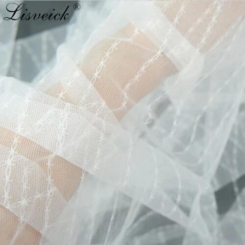 Nylon Small Dot Mesh Lace Fabric Stretch Lace DIY Stage Clothing Handicraft Stitching Materials Net Yarn