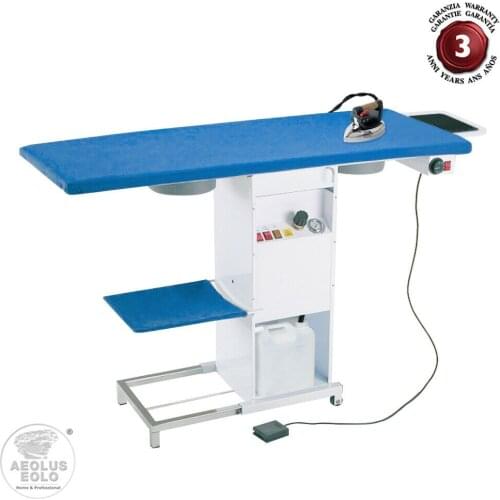 Professional Steam Boiler Generator Automatic Refilling Iron Ironing Board Vacuum Heated Rectangular Table Warranty 3 Years TS02