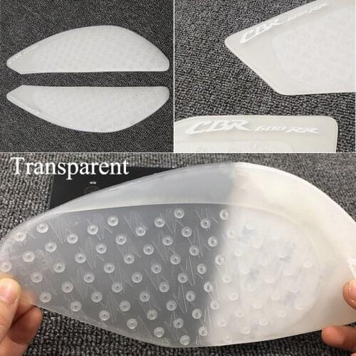 MTImport For Honda CBR600RR 2007 2008 2009 2010 2011 2012 Transparent Anti slip Fuel Tank Pad Side Gas Knee Grip Traction Pads