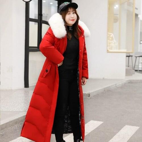 Plus size, womens, Korean, white, duck down, coat, winter down womens jacket, chaqueta Mujer