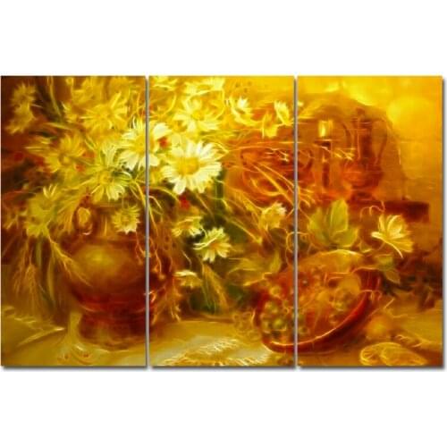 Vintage European Palace still life Flowers Canvas Paintings Posters Prints Valentines Gift Wall Art Picture Bedroom Home Decor