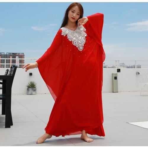 2021 New 906 Female Belly Dance Dress Set Women Shining Design Loose Coat Latin Dance Skirt for Performance