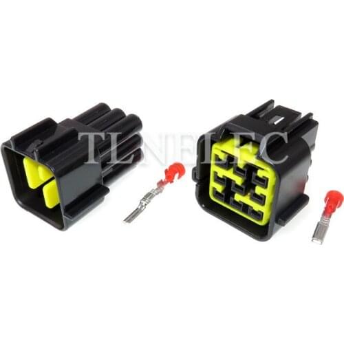 Black Furukawa 2.3mm Male Female Waterproof Electrical Socket 9 Pin Way Connector for Car FW-C-9M-B FW-C-9F-B
