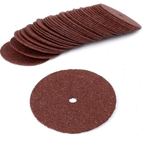 36pcs dremel accessories 24mm Abrasive Disc Cutting Discs Reinforced Cut Off Grinding Wheels Rotary Blade Cuttter Tools