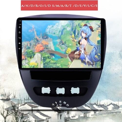 6G 128G Android10 Car Radio For Peugeot 107 For Toyota Aygo For Citroen C1 2005-2014 with GPS Navigation Multimedia video Player